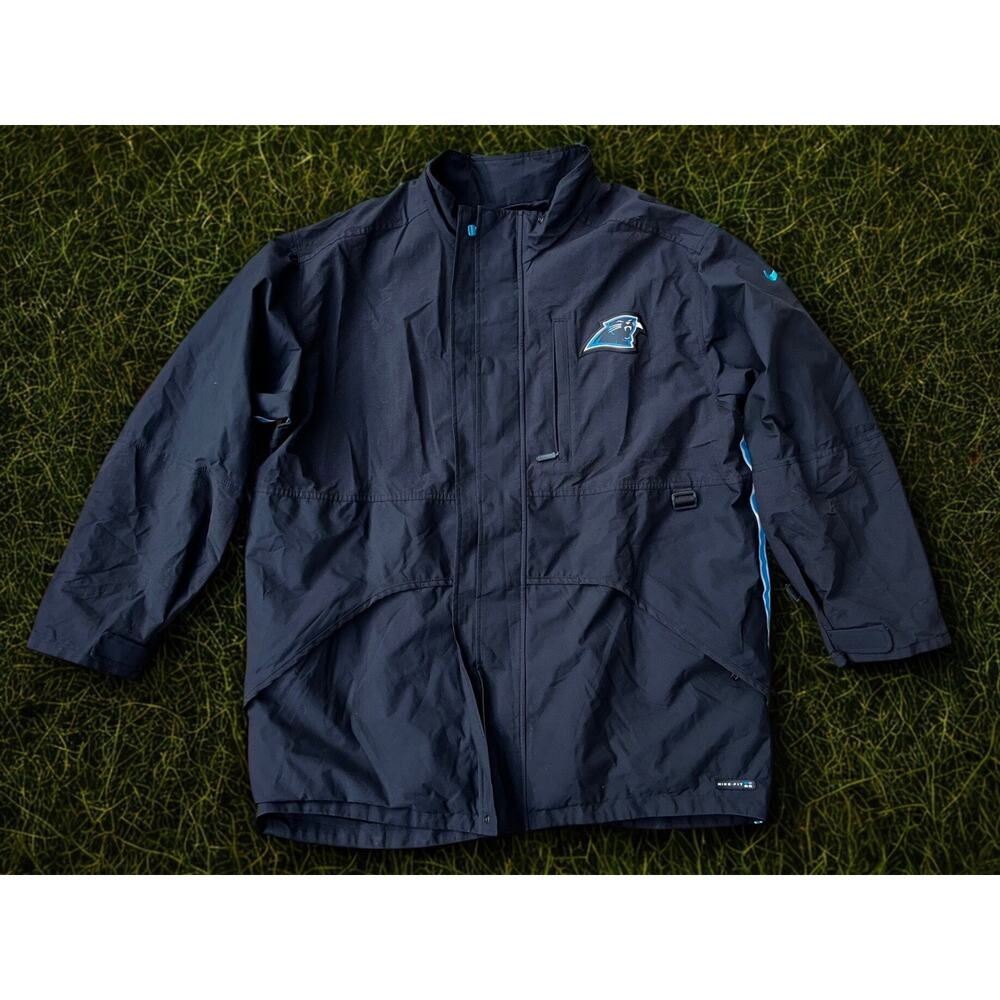 Carolina Panthers Nike Pro Line Jacket XL USA Team Issue Vintage